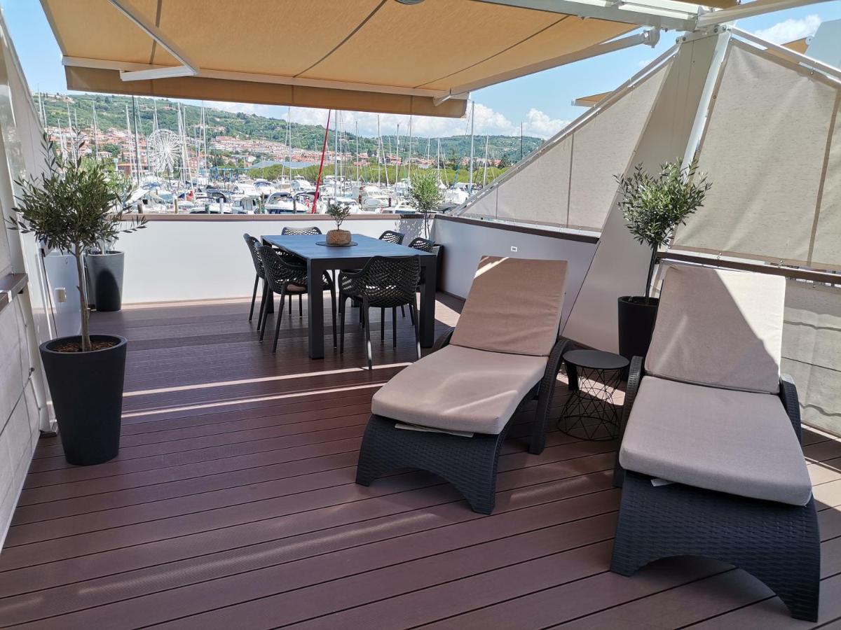 Floating House - Sunset Villa Portoroz Ngoại thất bức ảnh